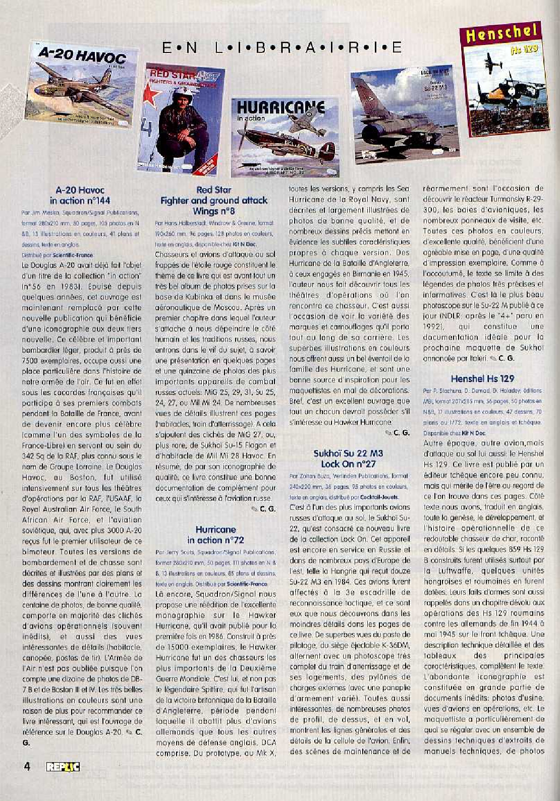 Replic 036 - Doulgas DC-3 , SO9050 TridentII, N.A.T6 Texan 